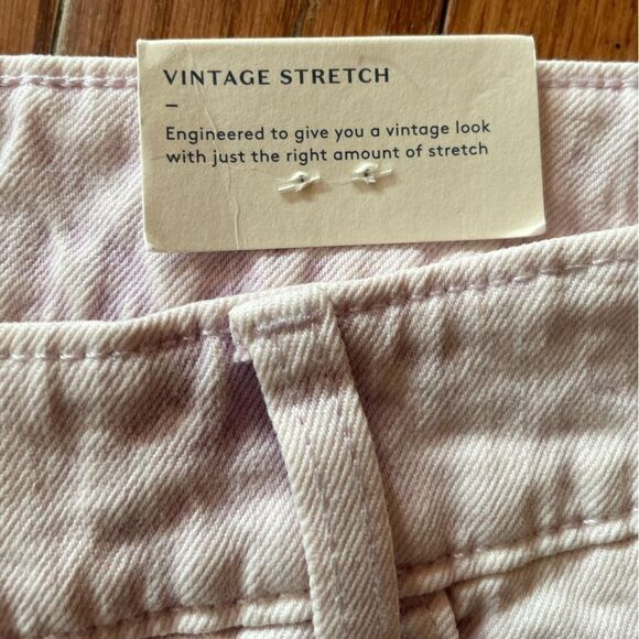 Women's Light Pink/Whitewash Denim Shorts NWT Size 14 - Picture 4 of 9